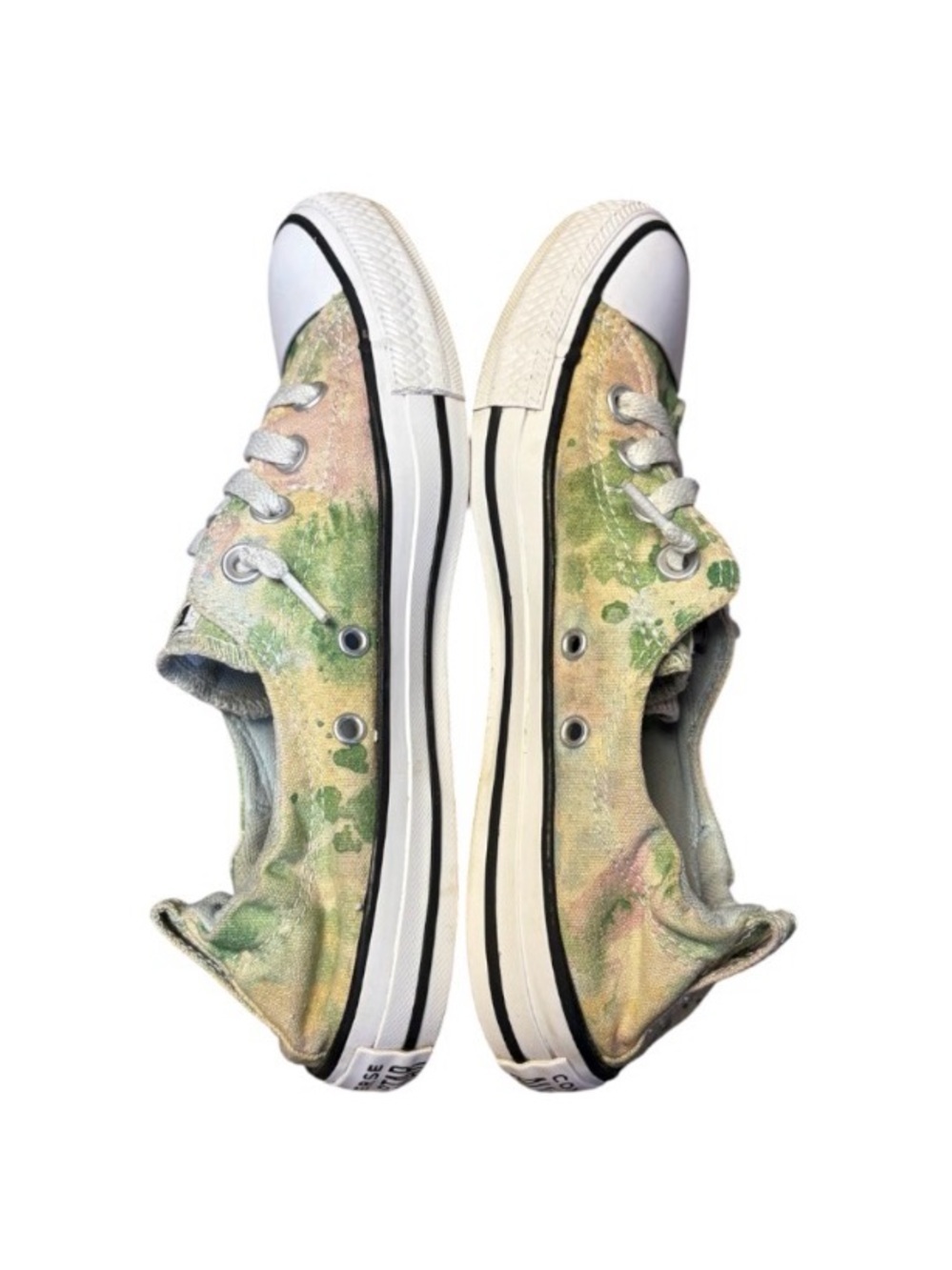 Converse All Star Shoreline Womens 7.5 Tie Dye Pastel Slip On Sneakers Shoes - Picture 6 of 9